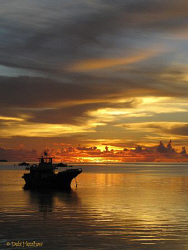 Manado Sky - taken from the jetty at Tasik Ria with Canon G9 by Debi Henshaw 
